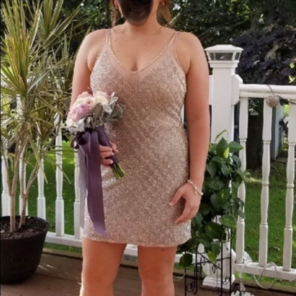 Primavera beaded cocktail dress